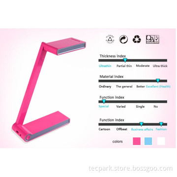 Rechargeable LED Desk Table Light with Safety Reports